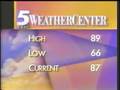 WRAL-TV 5 News FINAL CHARLIE GADDY NEWSCAST (July 1, 1994)