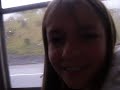 Me and Paulina on a bus ride