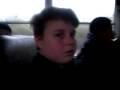Me and Paulina on a bus ride