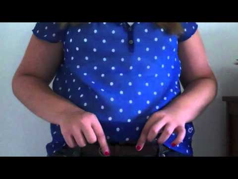 how to wear a&f belt