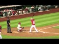 Bryce Harper 2nd At Bat vs Cole Hamels