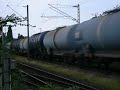 G�terzug bei der Abfahrt in Bad Salzuflen