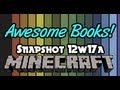 Minecraft - Snapshot 12w17a - Book and Quill (Editable Books) & NEW Half Blocks!