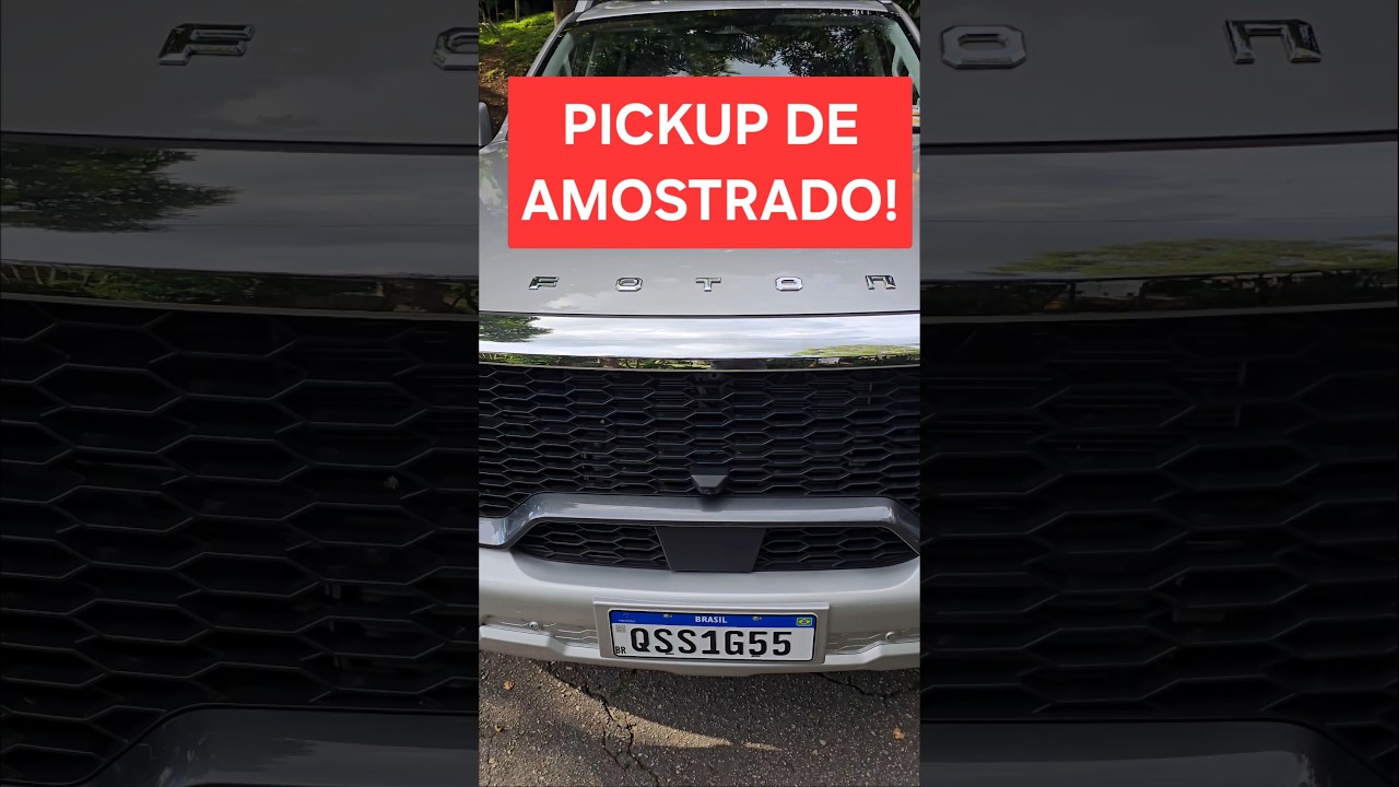 FOTON TUNLAND V9 É AMOSTRADINHA #shorts