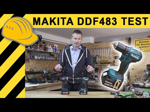 AKKUSCHRAUBER TEST | MAKITA DDF 483 18V Akkuschrauber Testbericht & Vergleich Bosch & Metabo