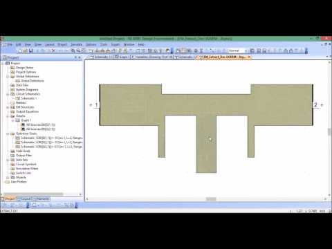 Performing an EM optimization in AWR Design Environment (Microwave Office)