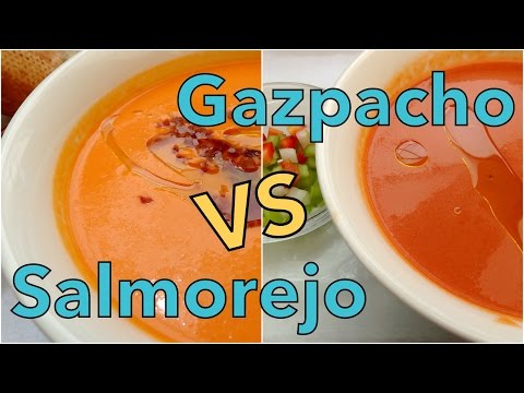 VIDEO: Gazpacho Spanish Soup in Madrid