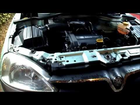 how to change the oil filter on a corsa c