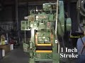 30 Ton Minster High Speed OBI Flywheel Press 3288 30 Ton Minster High Speed OBI Flywheel Press 3288