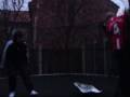videos de extream wrestling wwe sam and conner aliminum trays