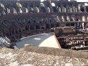 The Colosseum - Interior seating, arena and Hypogeum The Colosseum - Interior seating, arena and Hypogeum