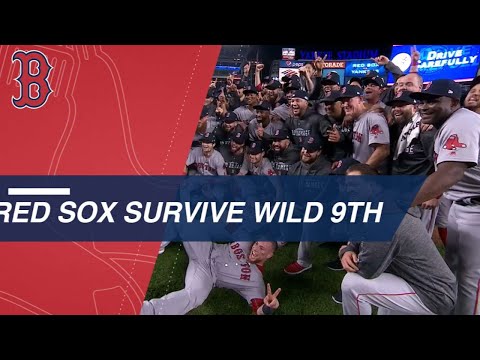 Video: Red Sox survive wild 9th to advance to the ALCS