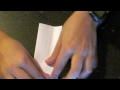 Оригами видеосхема бумернага (летает)
