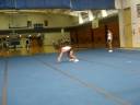 Capri's Sideways Backhandspring.