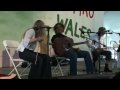 Ceri Rhys Matthews, Ceri Ashton and members of Sild perform at the Smithsonian Folklife Festival