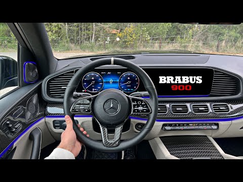 NEW 2023 MAYBACH GLS900 BRABUS ROCKET POV DRIVE +SOUND! Interior Exterior Walkaround
