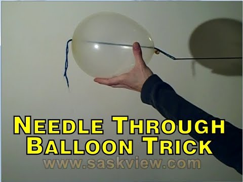 Needle Through Balloon Revealed