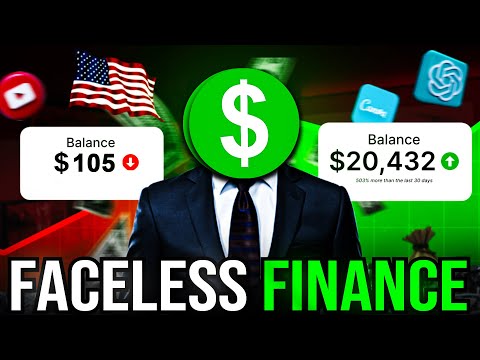 Faceless Finance Channel: USA Audience + High RPM = $20K/Month!