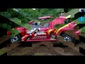 s�rie de l'�pingle droite a crouy lors du 32�me rallye 4x4 jean de la fontaine2007