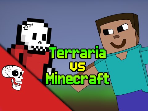 Terraria vs Minecraft Rap Battle by JT Machinima and VGRB