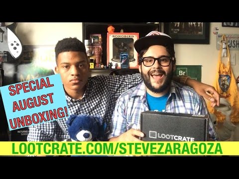 LOOTCRATE SPECIAL AUGUST UNBOXING!