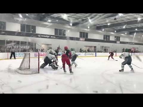 2023-23: Kane #57 Black picks up rebound to score vs Dallas Jr. Stars