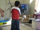Matthew Playing Wii