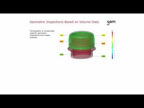 GOM Software 2016 - Import of Volume Data from CT Scanners GOM Software 2016 - Import of Volume Data from CT Scanners