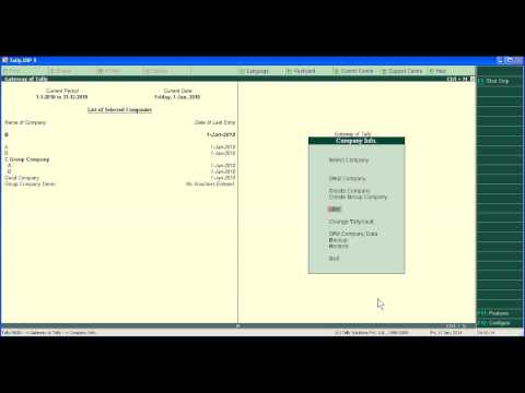 how to adjust opening balance in tally