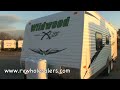 2010 Wildwood xlite 22RBXL Travel Trailer Camper From rvwholesalers 340035 - Wine