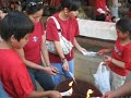 Burning Burmese regime figures in LA