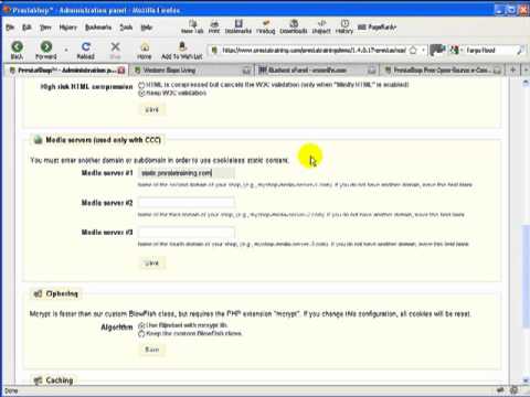 how to force compile in prestashop