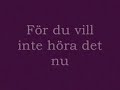 Tokio Hotel - svensk översättning