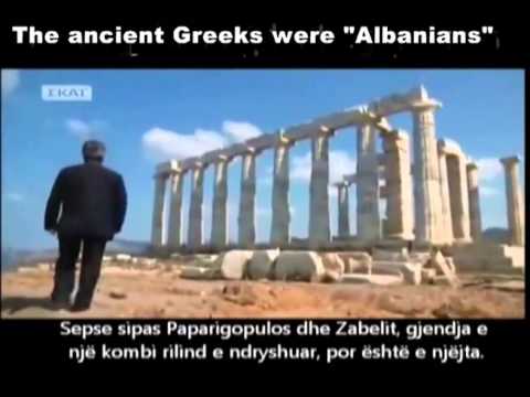 albanians - In this video you are watching how Greeks themselves recognize that betwen 1820 in Greece spoken only Albanian language... this is a fact who prove that PELASGIANS (( ALBANIANS)) ARE THE...