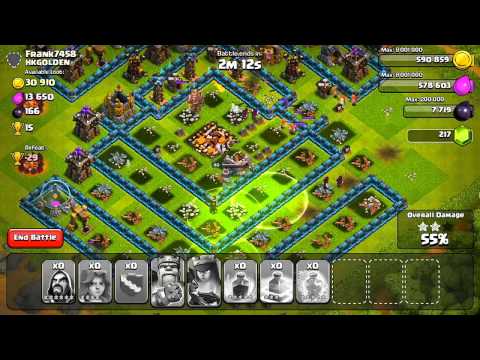how to use the jump spell in clash of clans