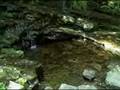 Small waterfall at Francis E Walter Dam