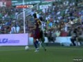 Skr�t meczu Racing Santander 0-3 FC Barcelona