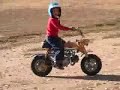 Jud Rides Honda Mini Trail 50