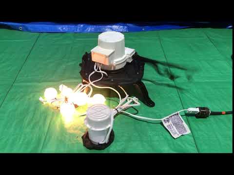 video-linktoworks-Gemmy Airblown Inflatable Replacement SJD-B2-N Fan...