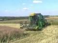 Żniwa 2008 John Deere 1075 oraz TF-42