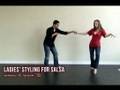 Sexy Salsa Dancing with Styling for Ladies