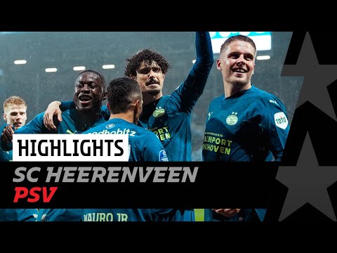 SC Sport Club Heerenveen 0-8 PSV Philips Sport Vereniging Eindhoven