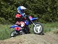 Hayden riding the Big Track 3 yrs 3 mths old