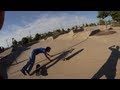 SKATER BARELY ESCAPES GETTING DESTROYED!