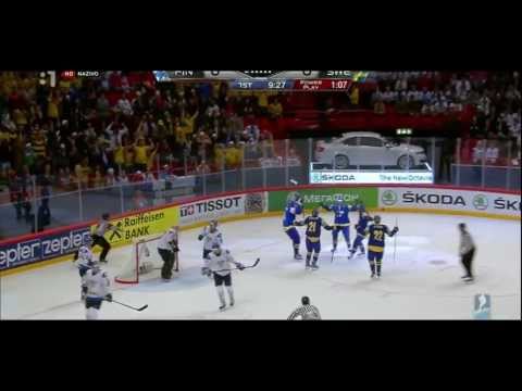 sverige - IIHF World Championship 2013, All Goals, SWEDEN - FINLAND 3:0.