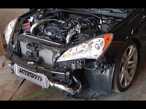 How To Install: Mishimoto 2010+ Hyundai Genesis Turbo Intercooler Kit, Street Edition