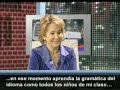 Esperanza Aguirre en inglés da una leccion a zETA