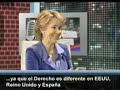 Esperanza Aguirre en inglés da una leccion a zETA