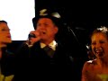 Don Omar, las cachorritas Raquel y Marivi y Don William