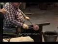 Italy travel: Venice's Murano Glass Factory Vase demo
